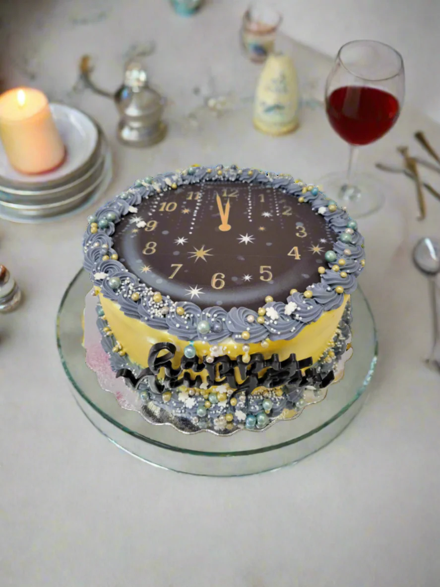 12'O Clock New Year Cake - Image 2