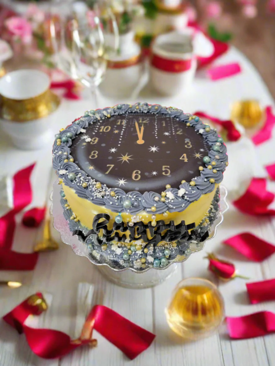 12'O Clock New Year Cake - Image 3