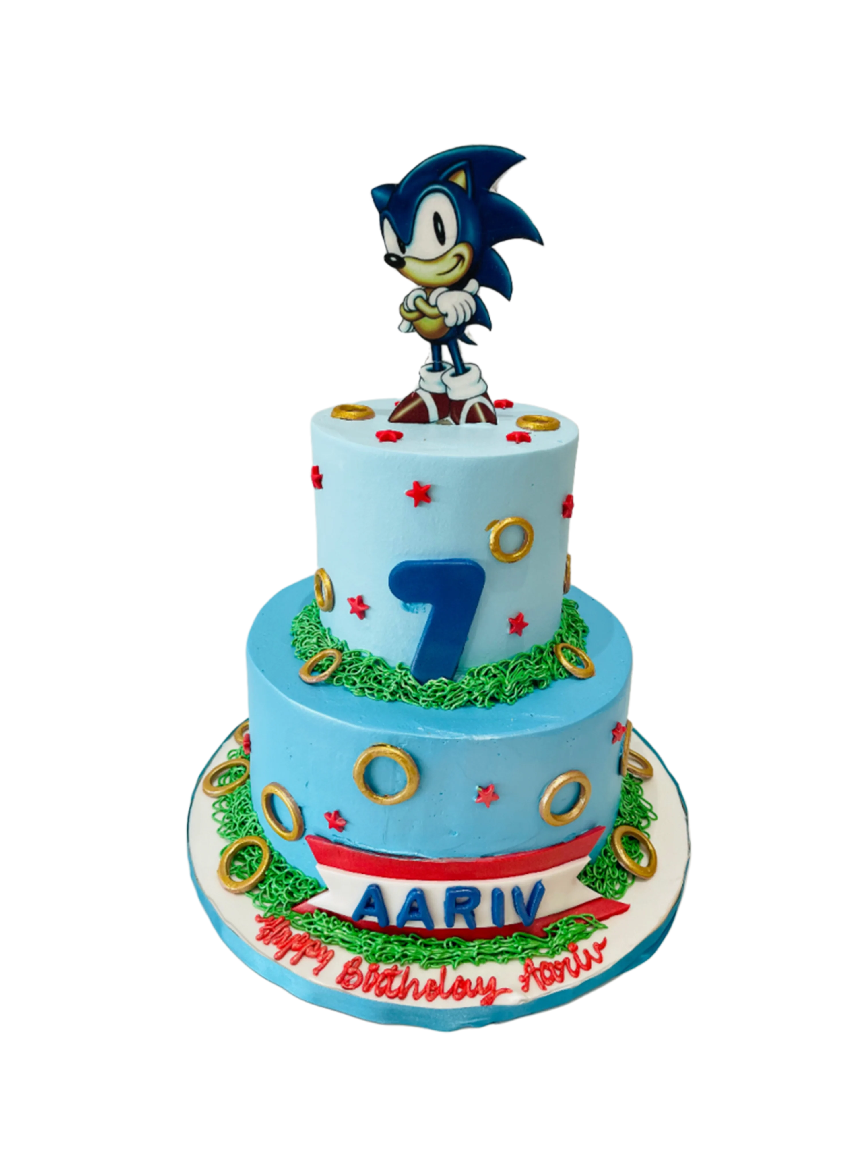 Aariv Sonic Cream Tiered Cake