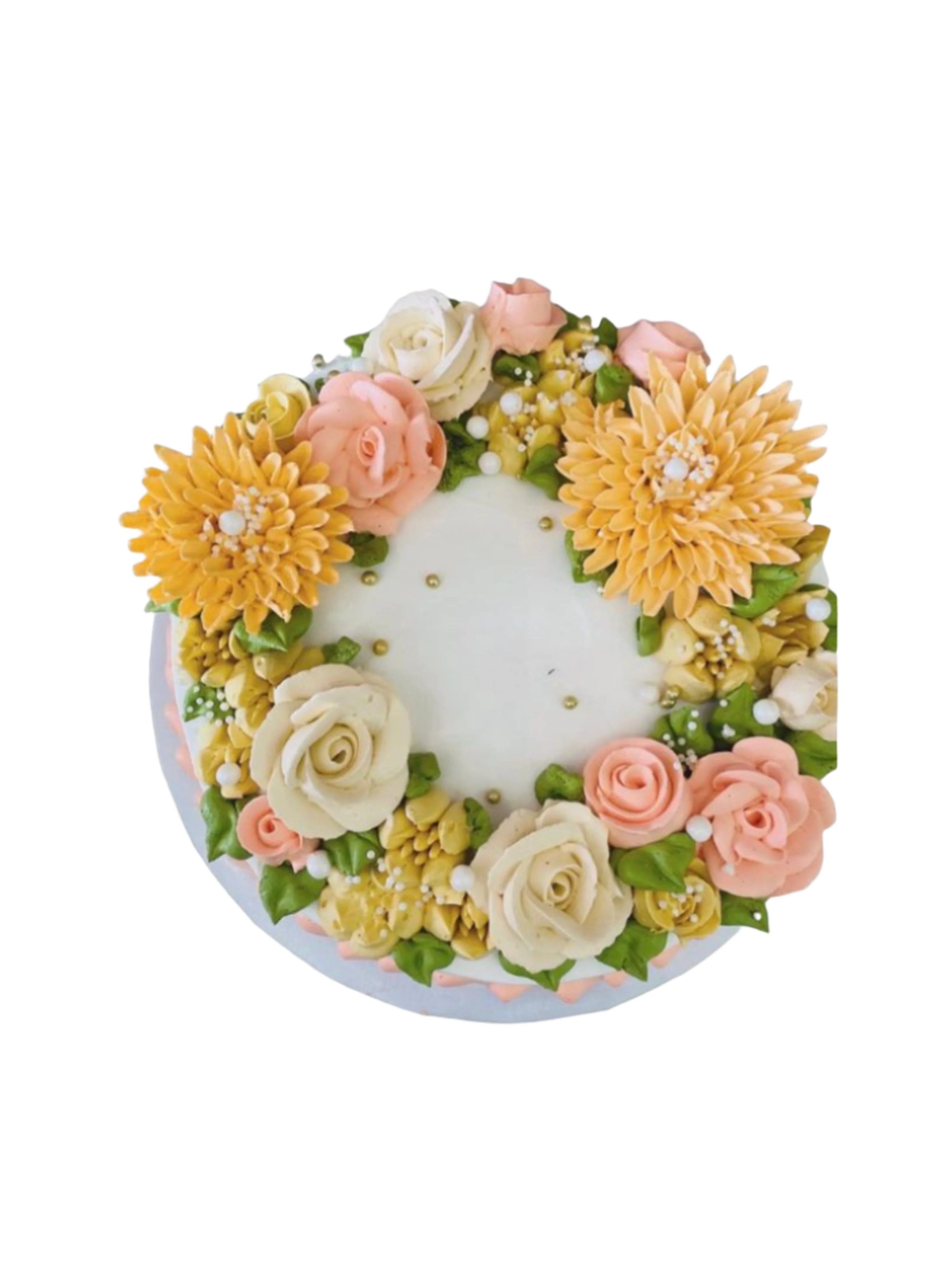 Aarohi Flowers Birthday Cake