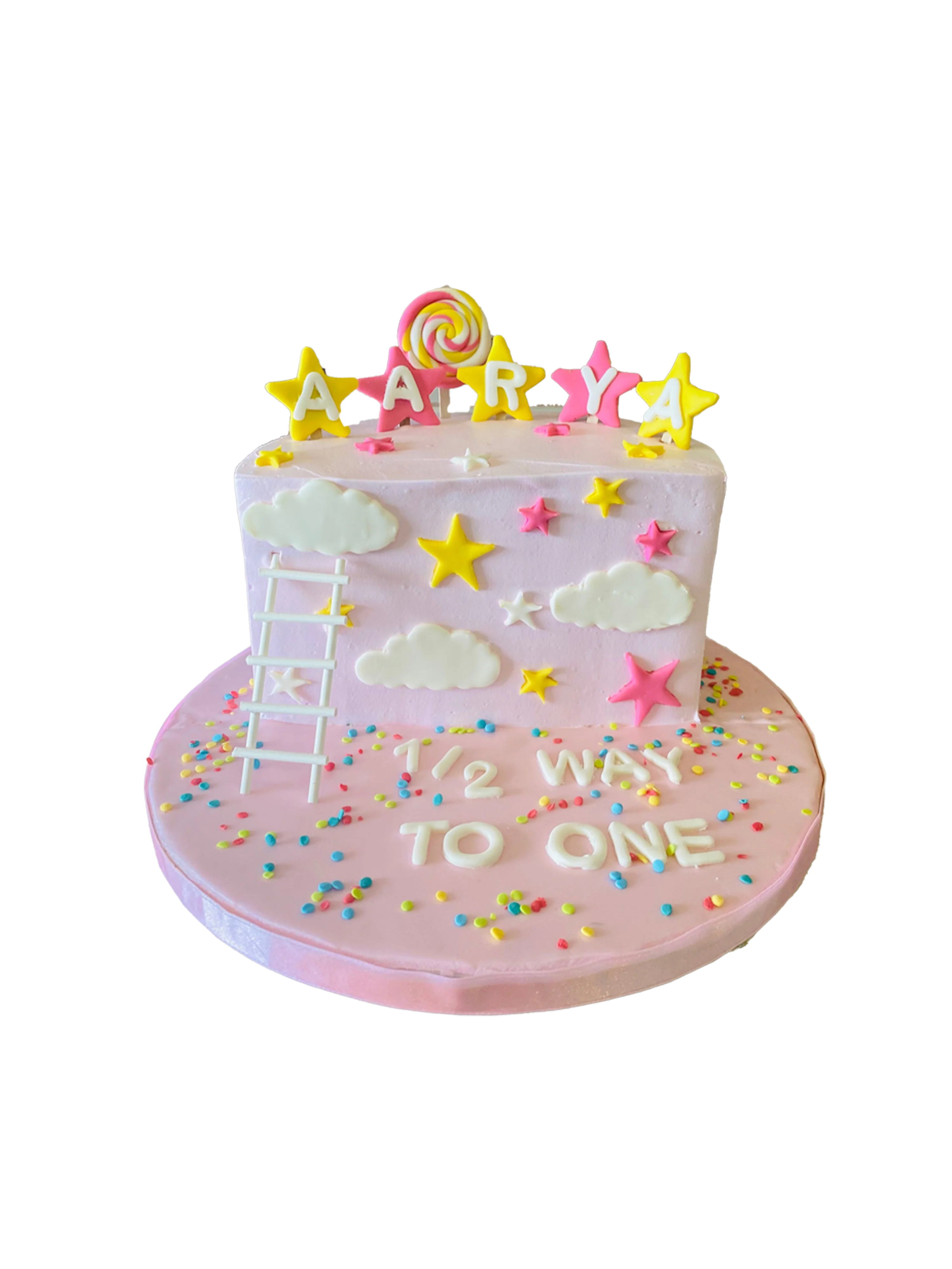 Aarya Half Birthday Cake