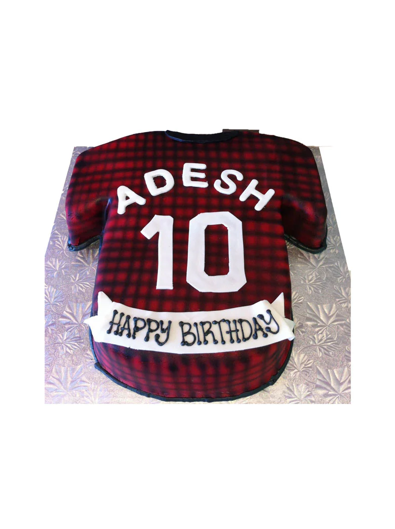 Adesh Jersey Molded Cake - Image 5