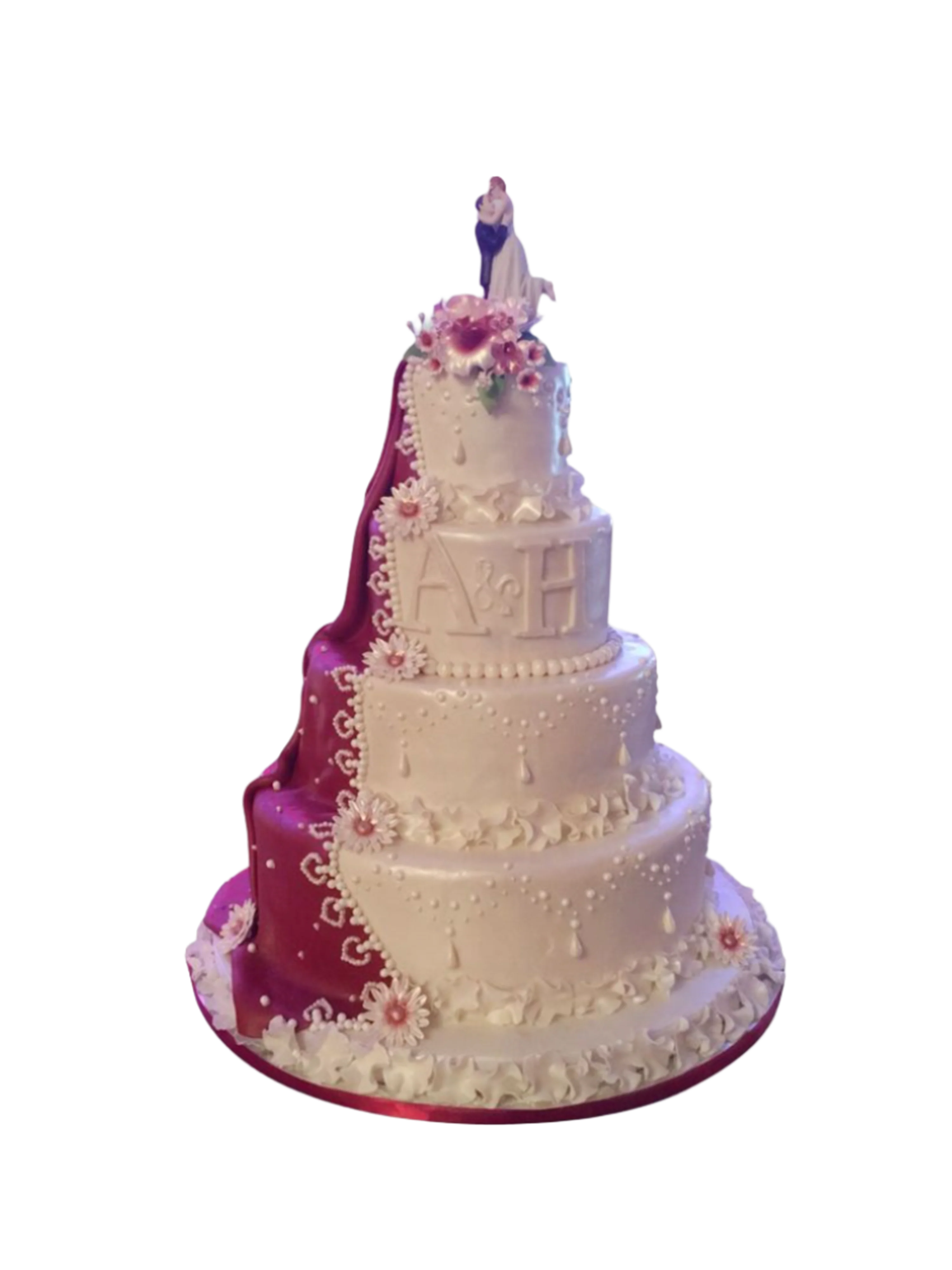 A & H Wedding Cake