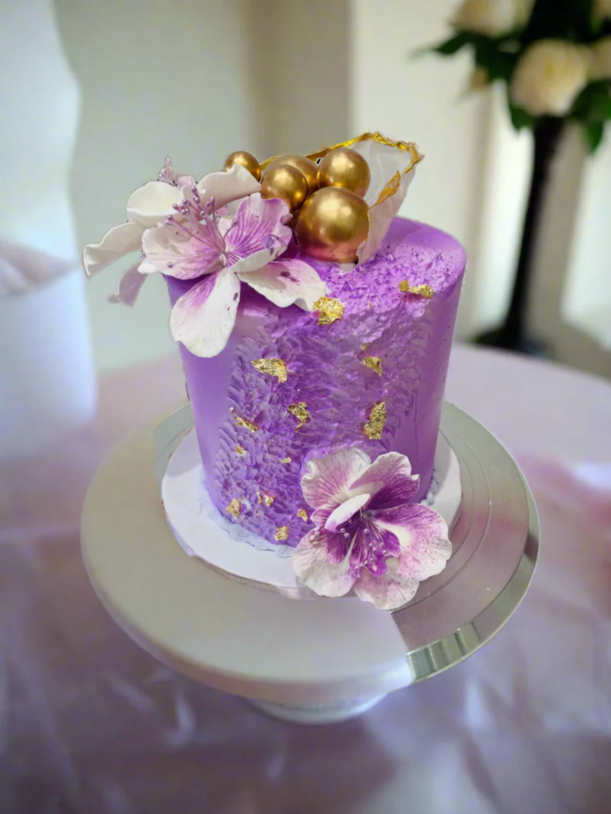 Ahana Purple Cream Cake - Image 2