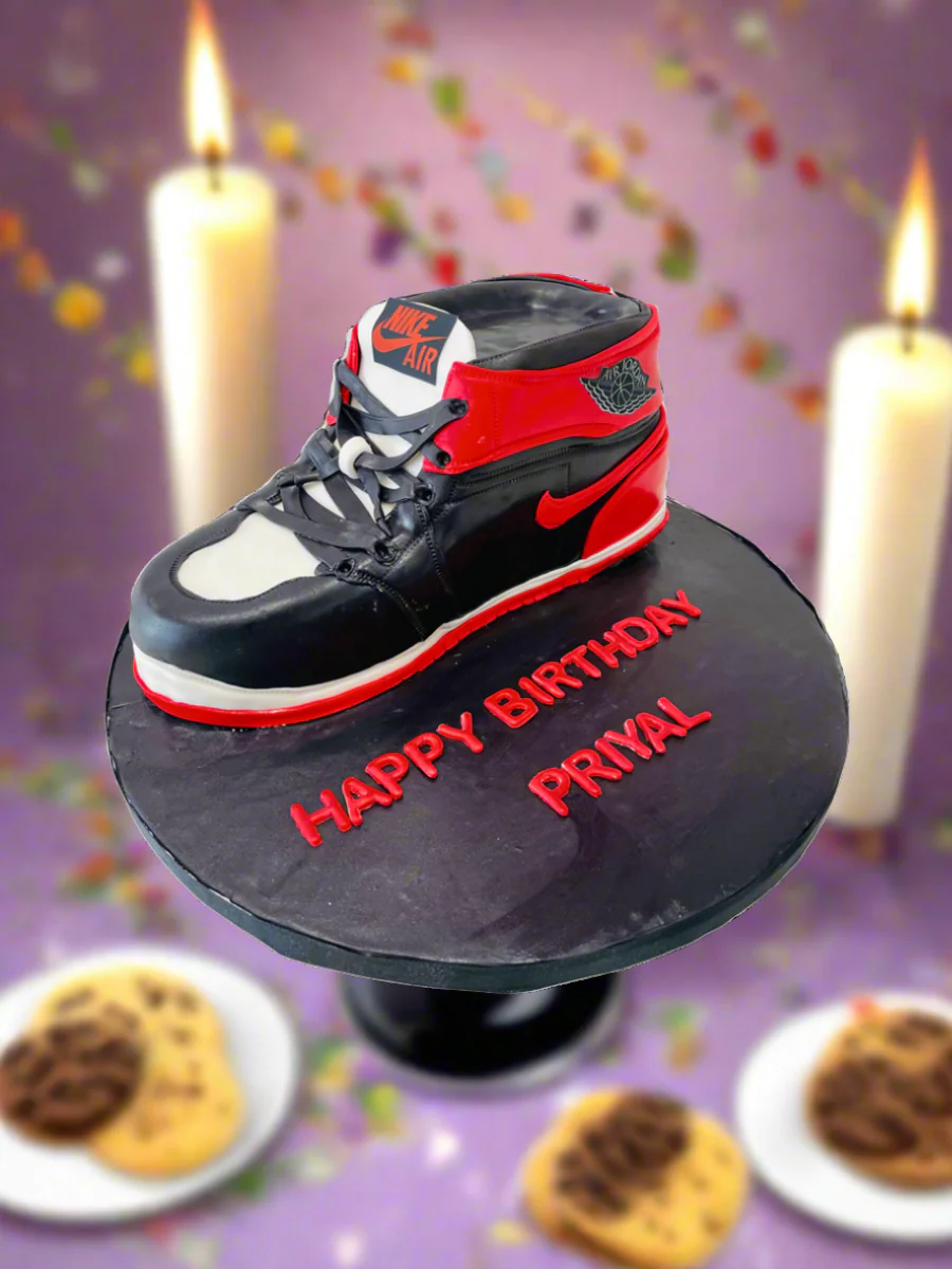 Air Jordan Molded Shoe Cake - Image 6