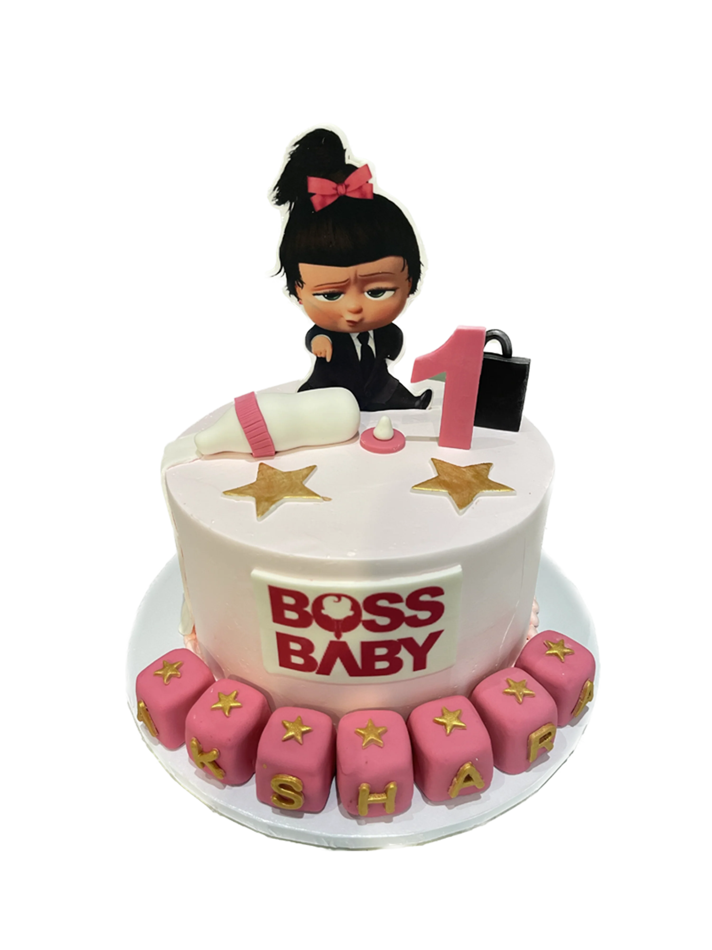 Akshara Boss Baby Girl Cake