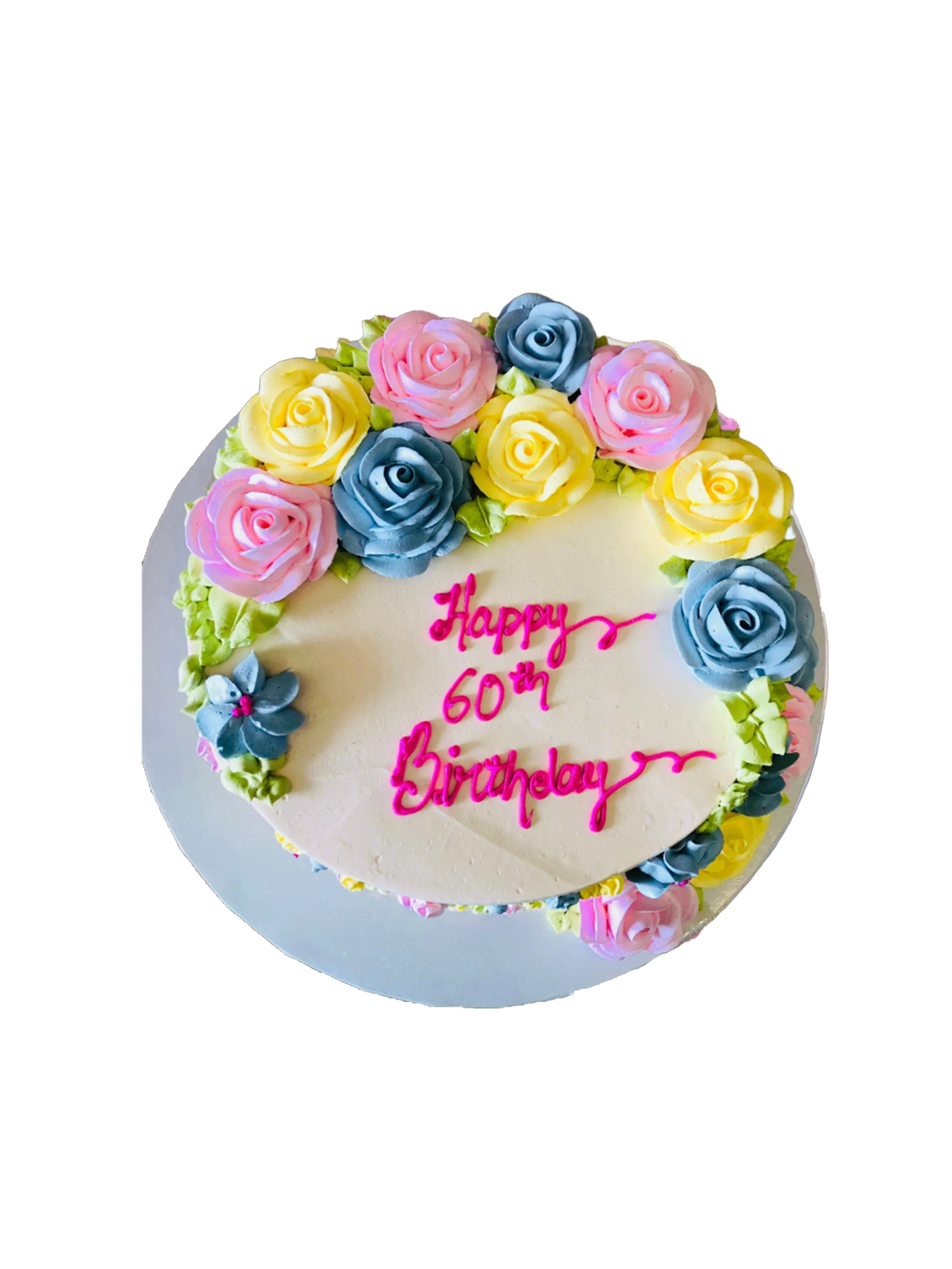 Akshu Flower Cake