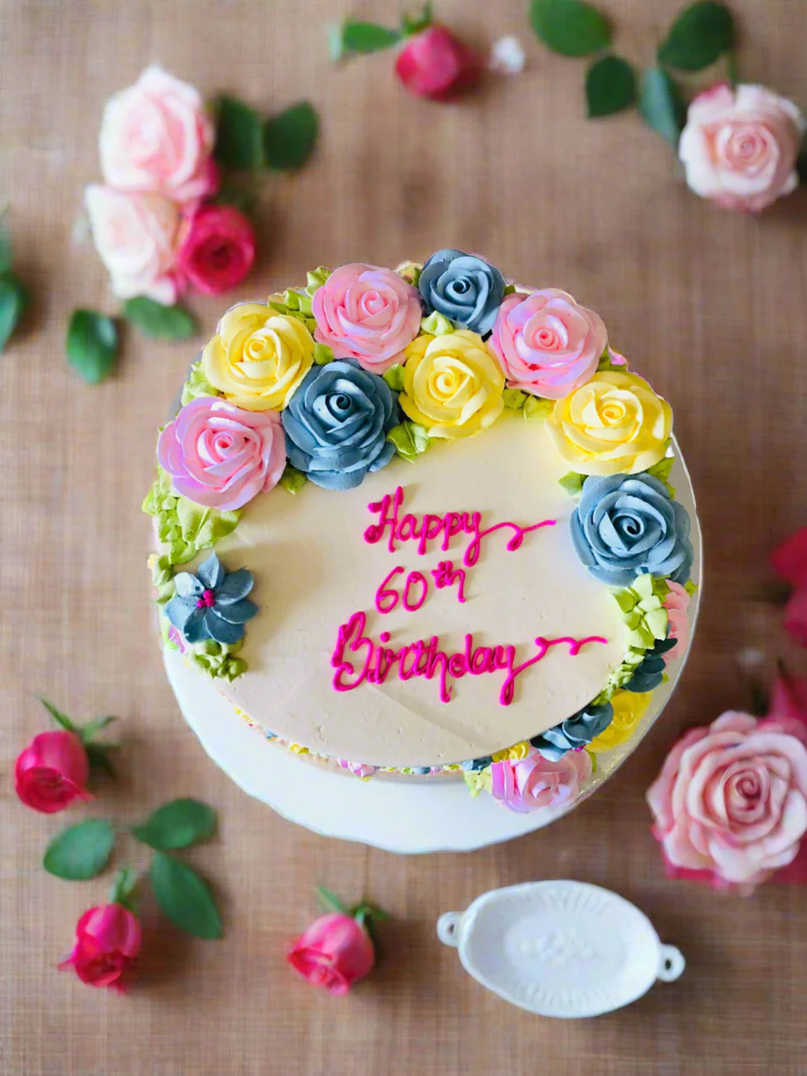 Akshu Flower Cake - Image 3