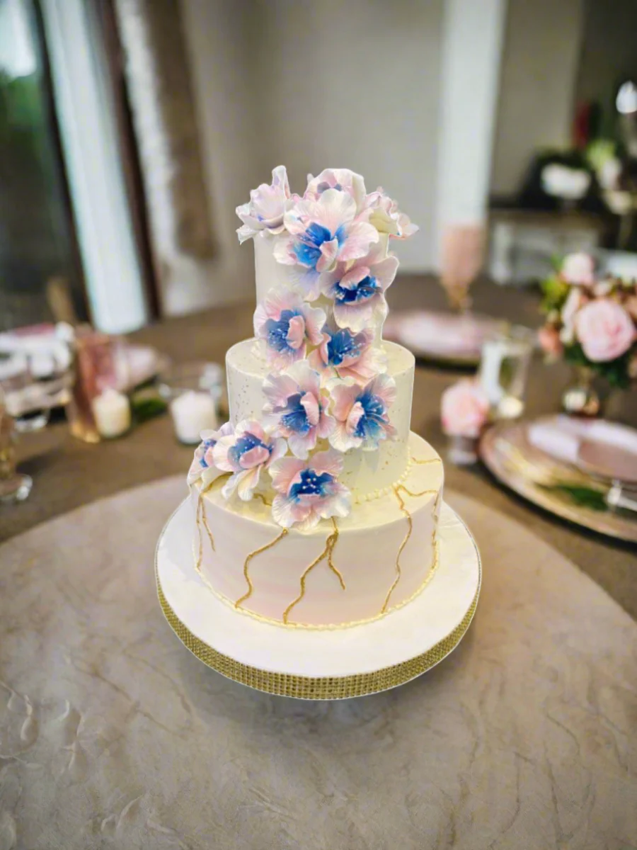 Alexa Cascading Wedding Cake - Image 4