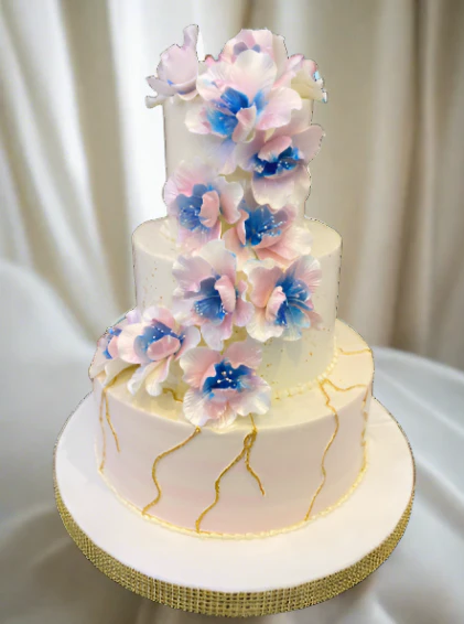 Alexa Cascading Wedding Cake - Image 5