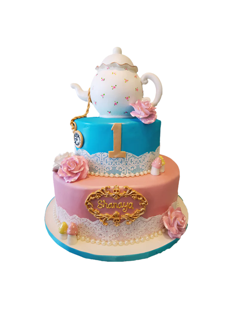 Alice In Wonderland Birthday Cake