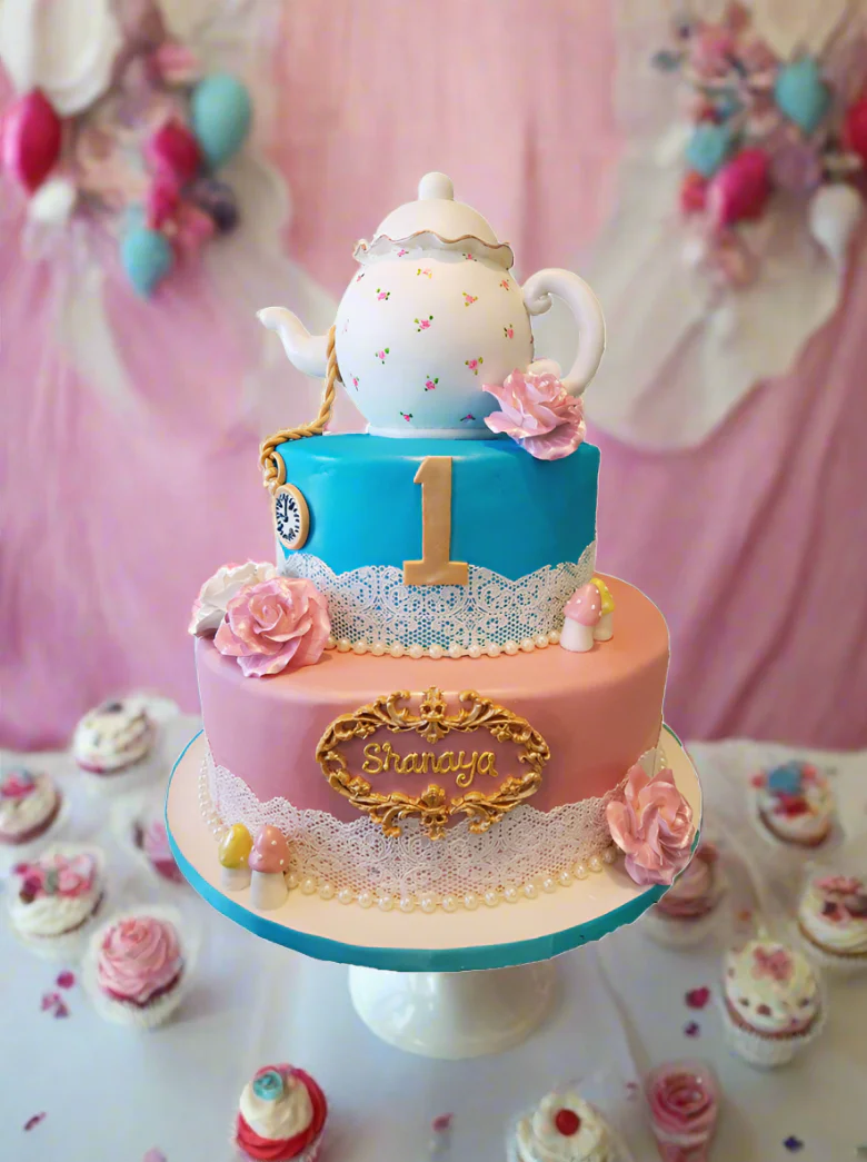 Alice In Wonderland Birthday Cake - Image 2