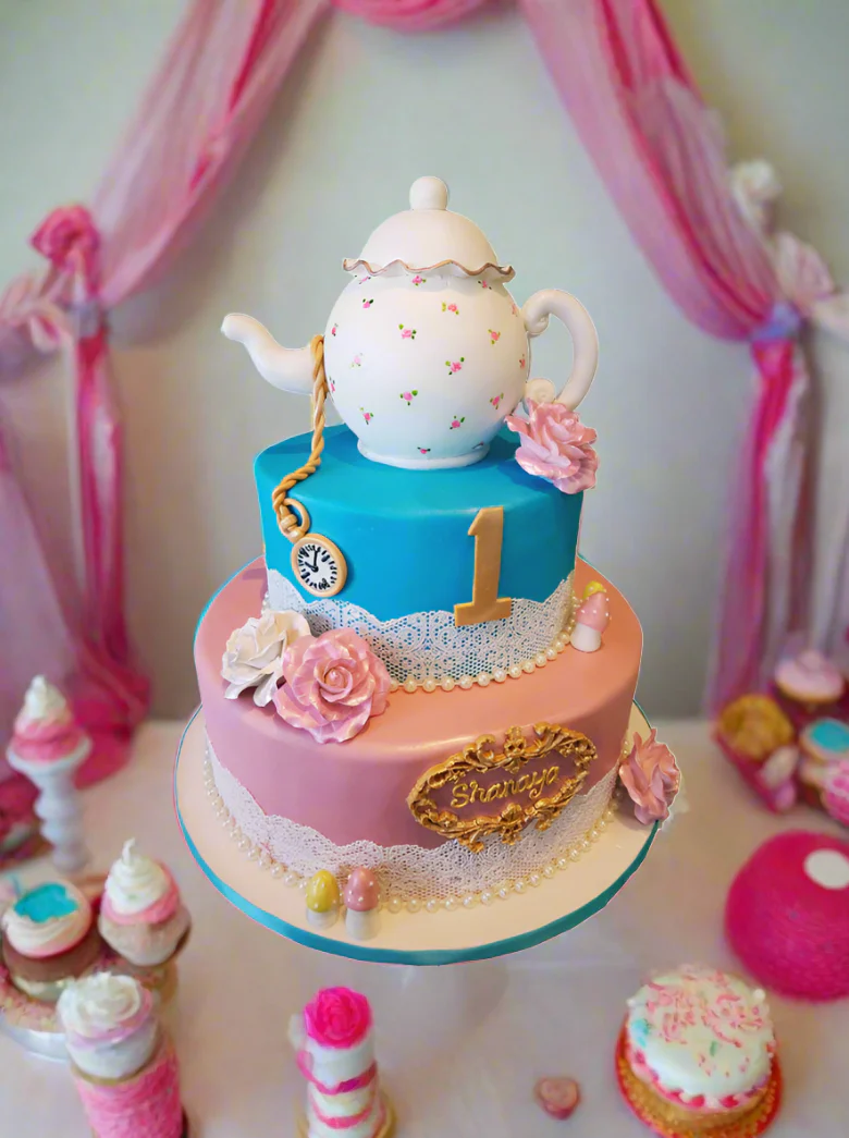 Alice In Wonderland Birthday Cake - Image 3