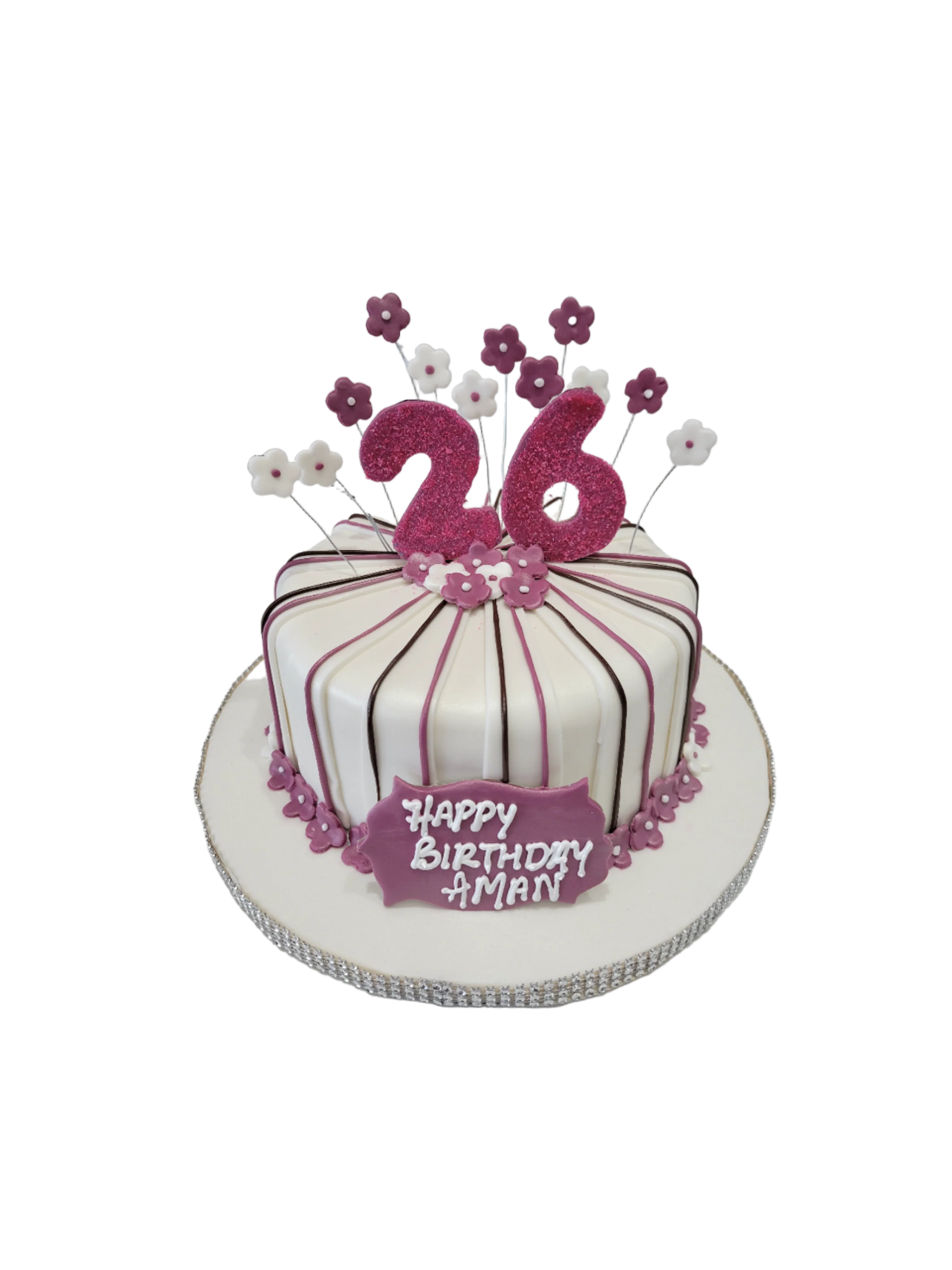 Aman Birthday Fondant Cake