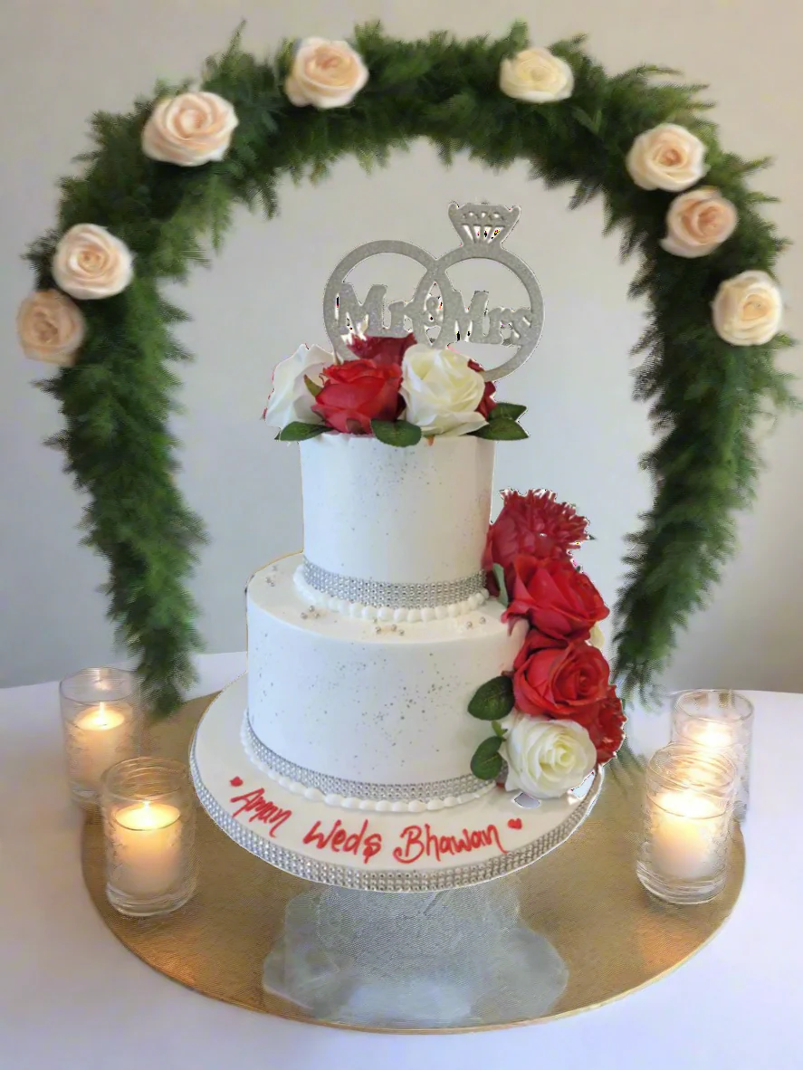 Aman Wedding Cake - Image 3