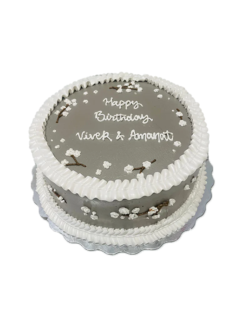 Amanat Floral Cream Cake