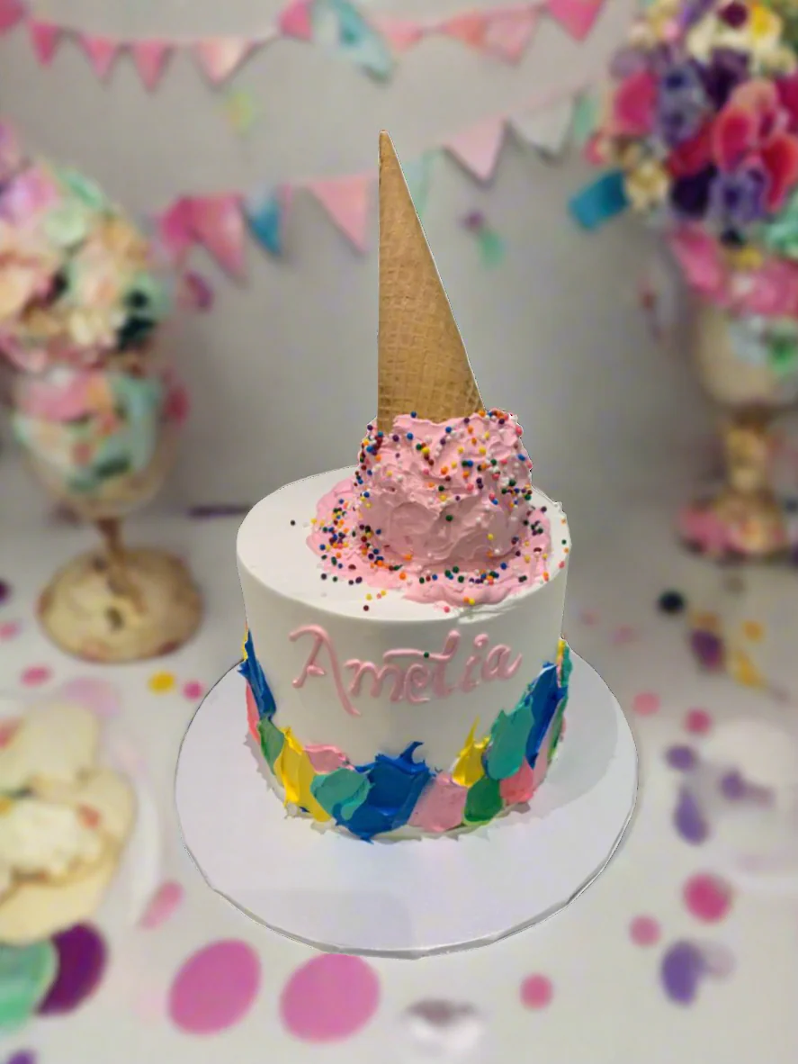 Amelia Ice-Cream Cone Cake - Image 2