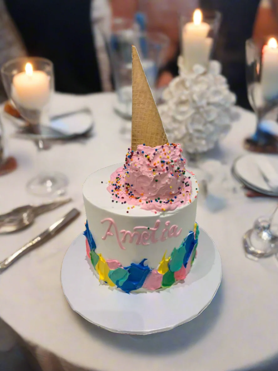 Amelia Ice-Cream Cone Cake - Image 3