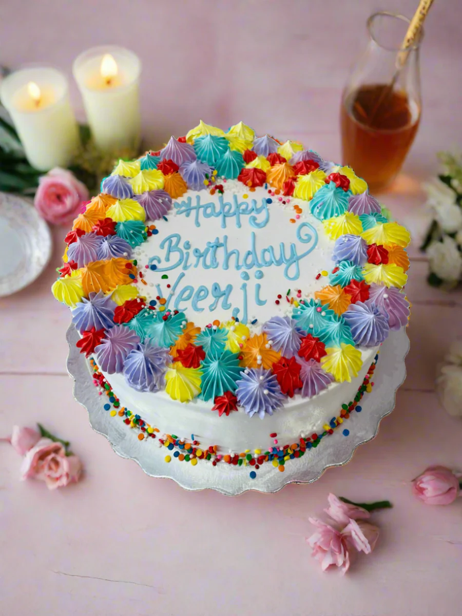 Amelia Rainbow Cake - Image 2