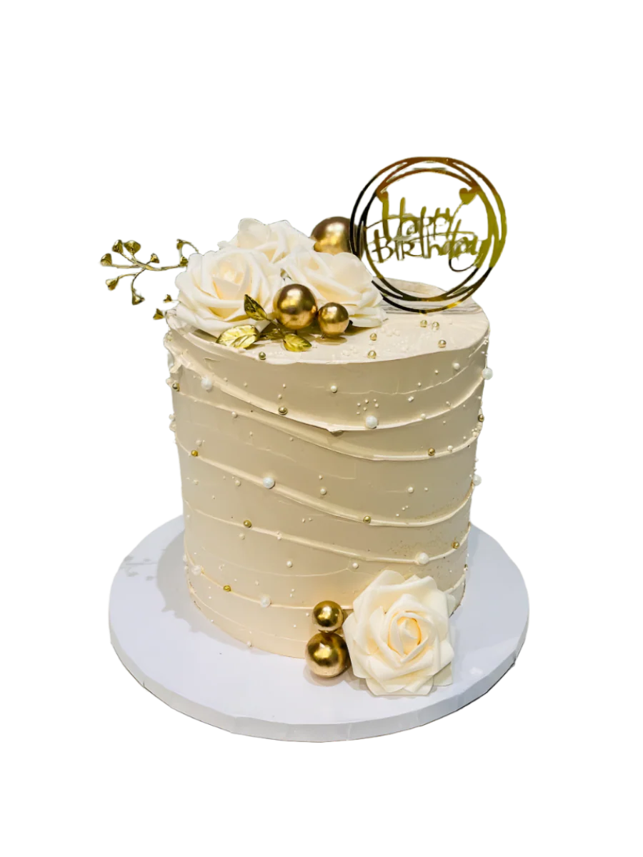 Amisha Ivory Birthday Cake