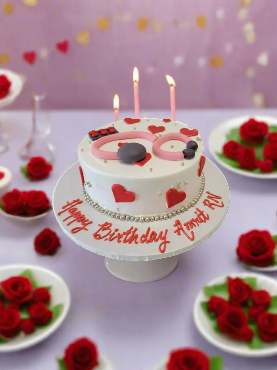Amrit Doctor Birthday Cake - Image 3