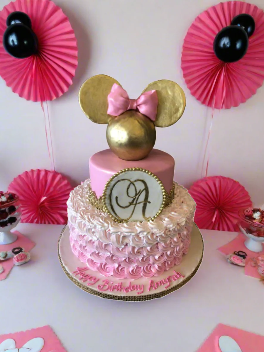 Amyrah Minnie Mouse Cake - Image 2