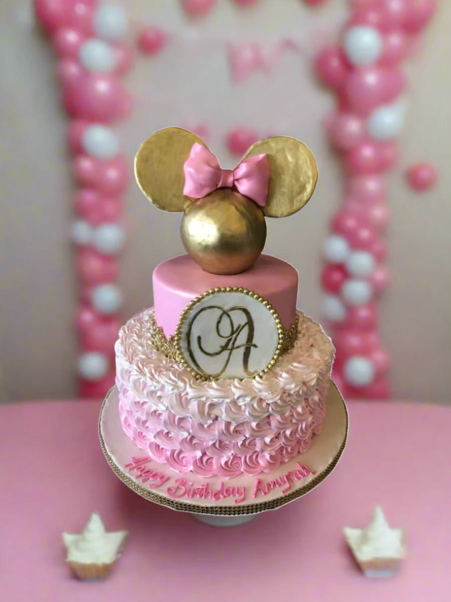 Amyrah Minnie Mouse Cake - Image 4
