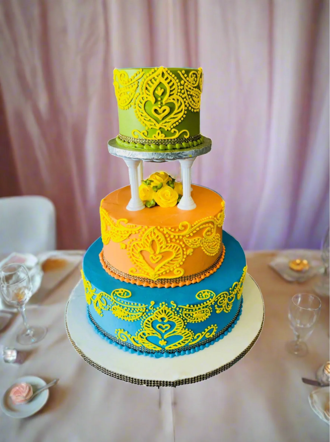 Ananya Wedding Cake - Image 3