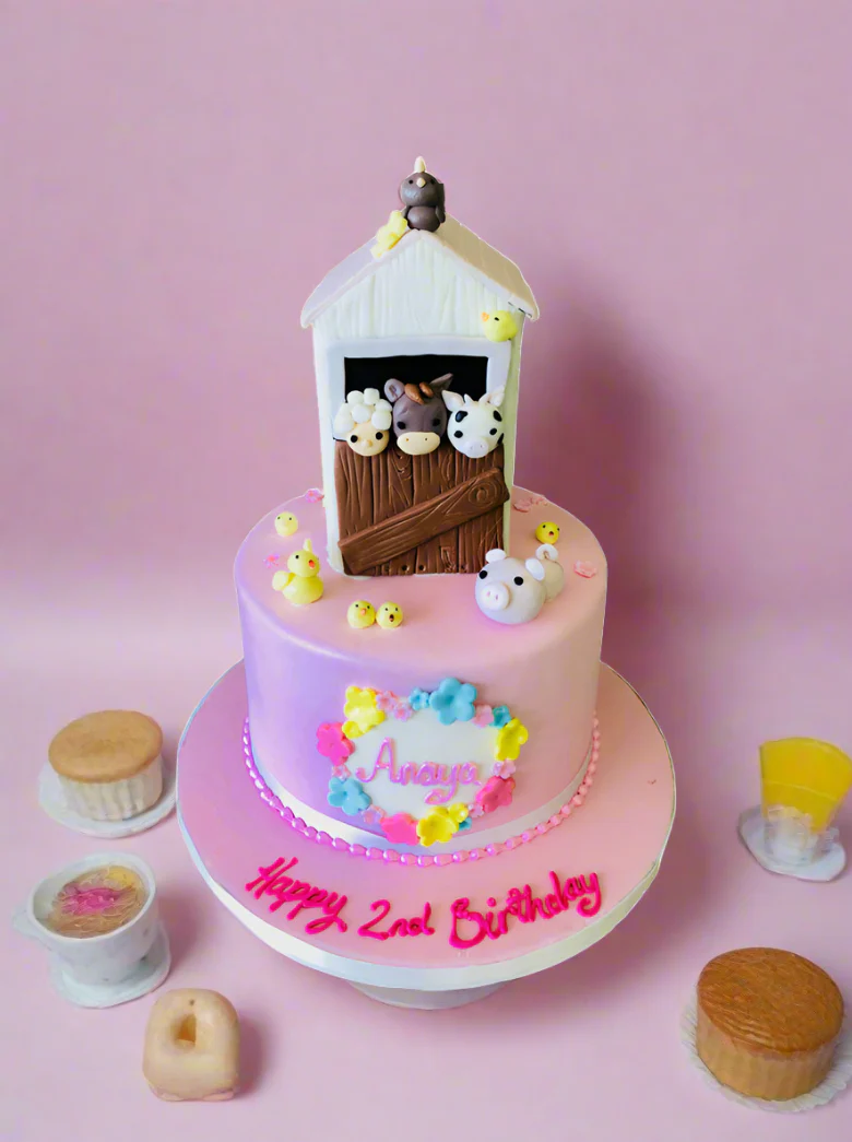 Anaya Fondant Cake - Image 3