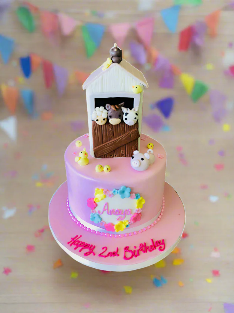 Anaya Fondant Cake - Image 4
