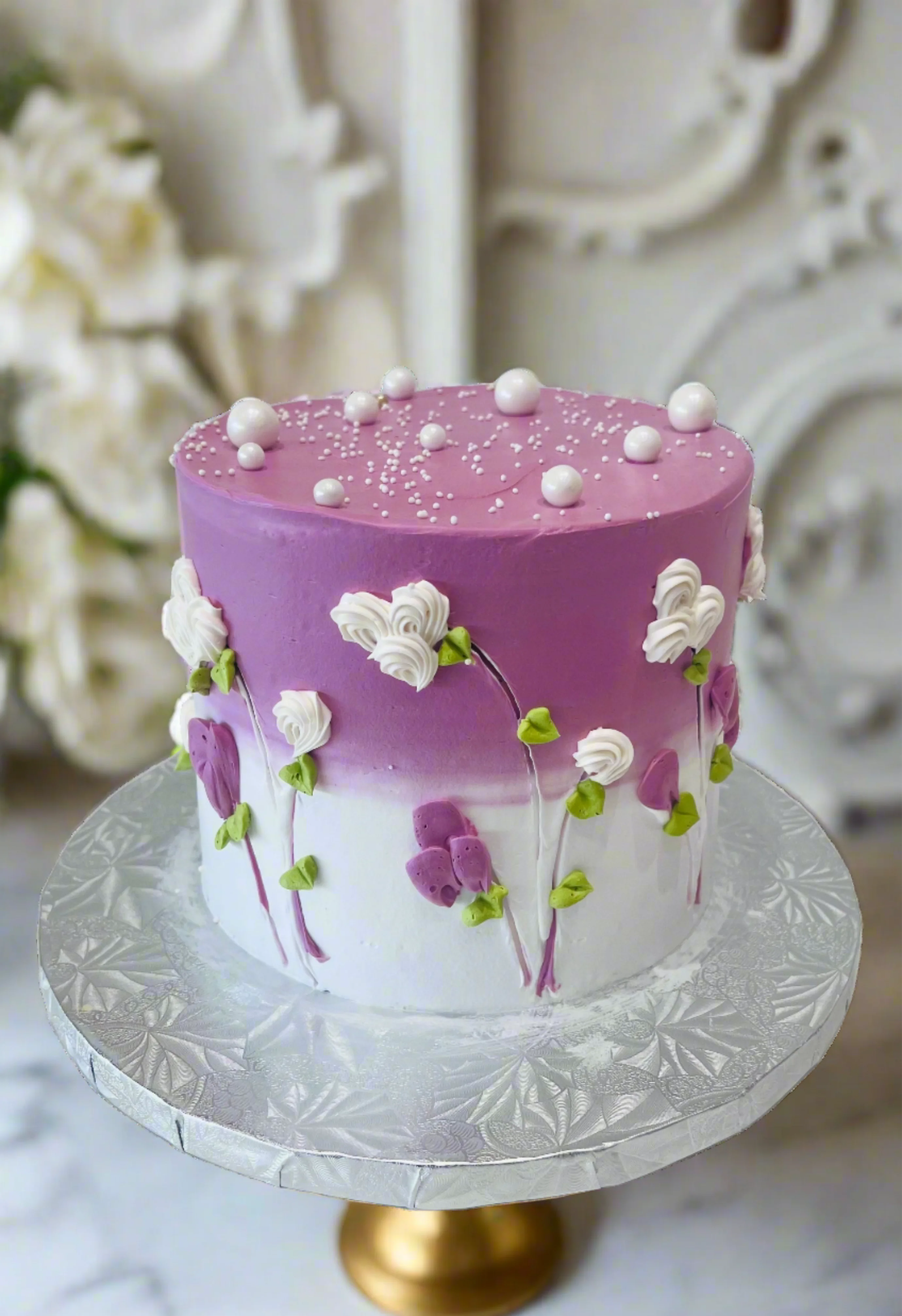 Anayat Purple Cream Cake - Image 2
