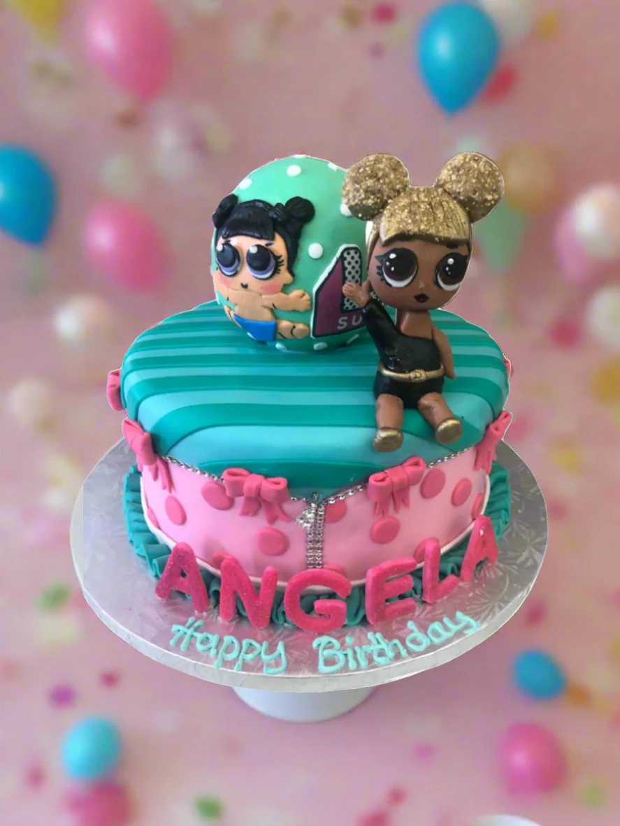 Angela Lol Surprise Birthday Cake - Image 2