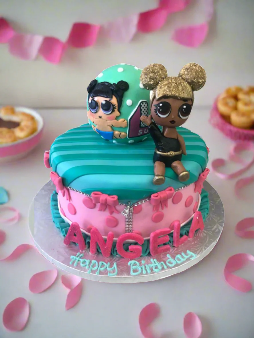 Angela Lol Surprise Birthday Cake - Image 3