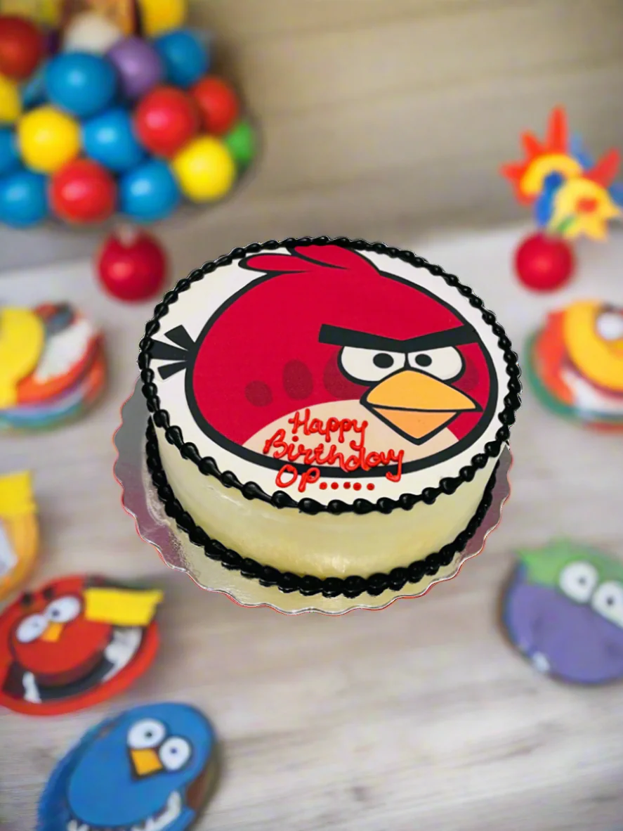Angry Bird Photo Cake - Image 2