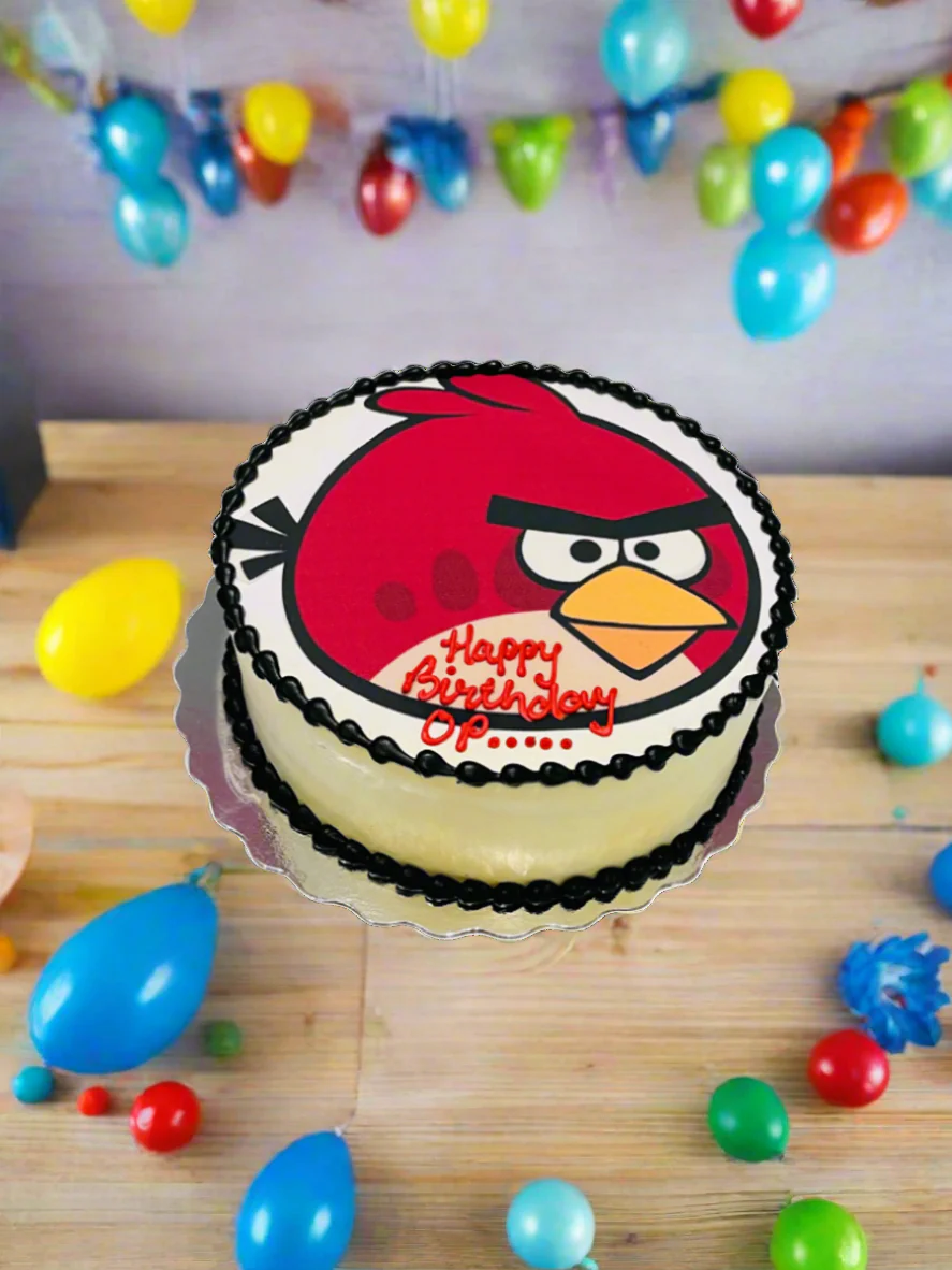 Angry Bird Photo Cake - Image 3