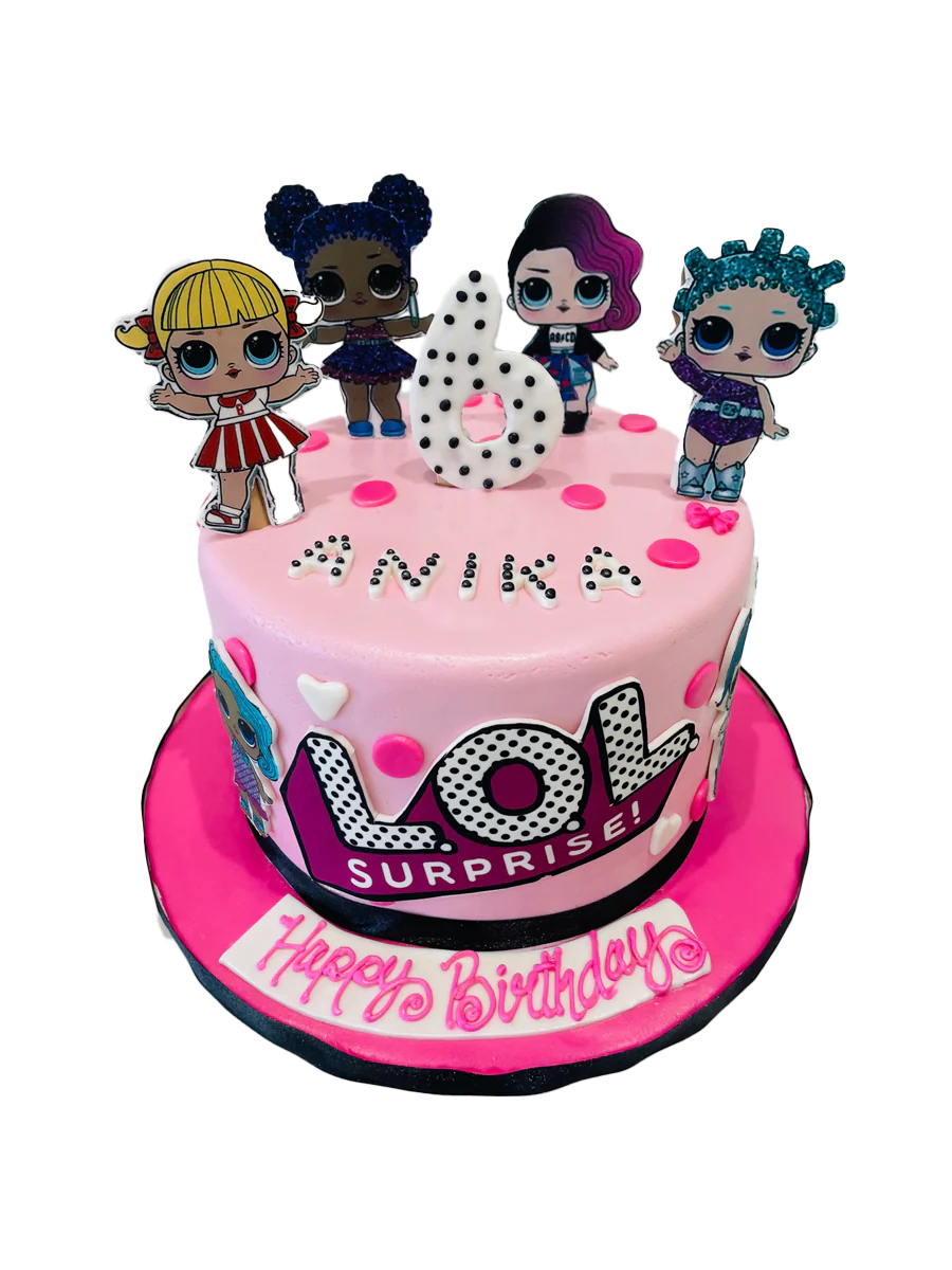 Anika LOL Surprise Fondant Cake