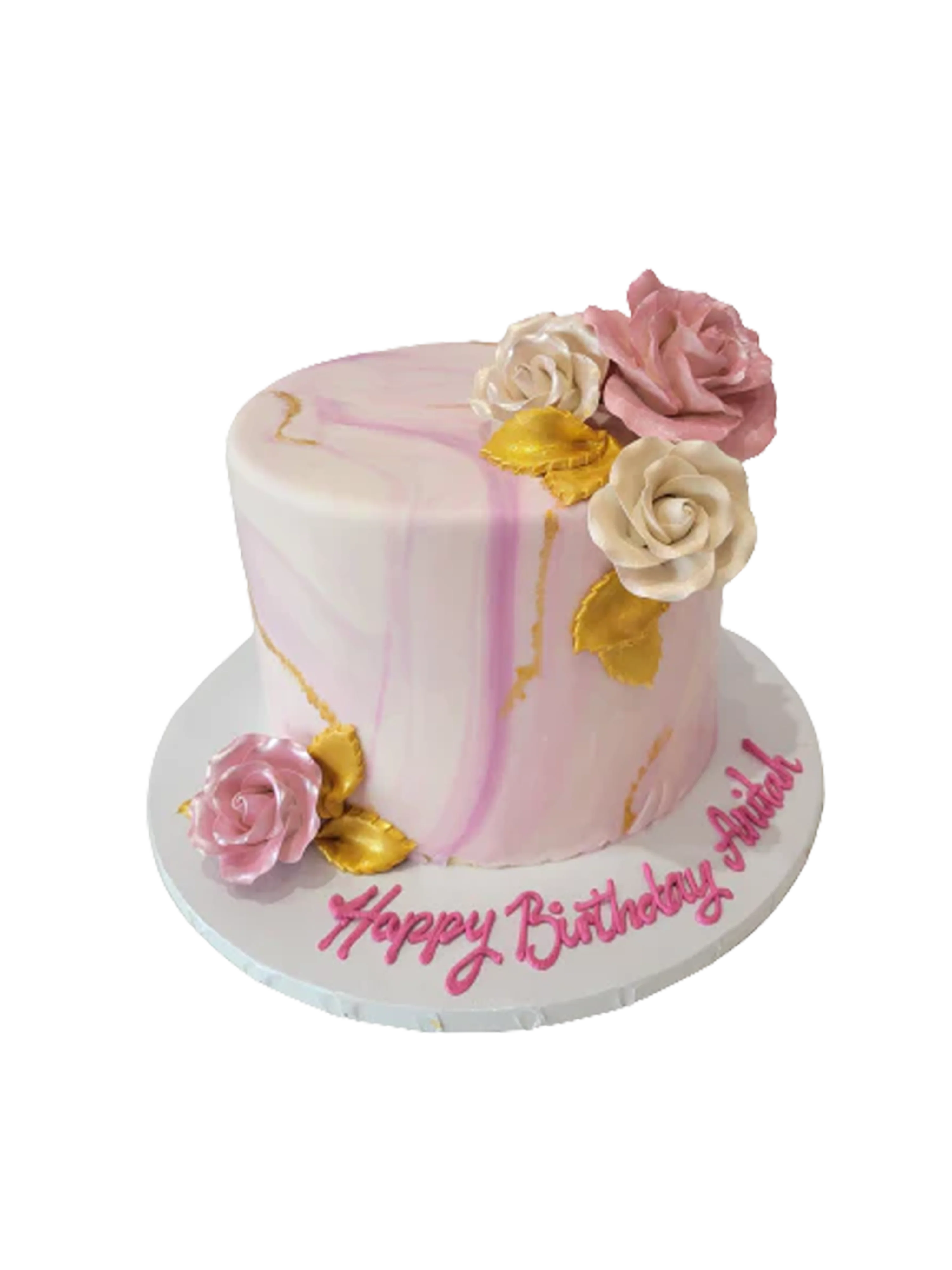 Anitah Marbleized Fondant Cake - Image 5