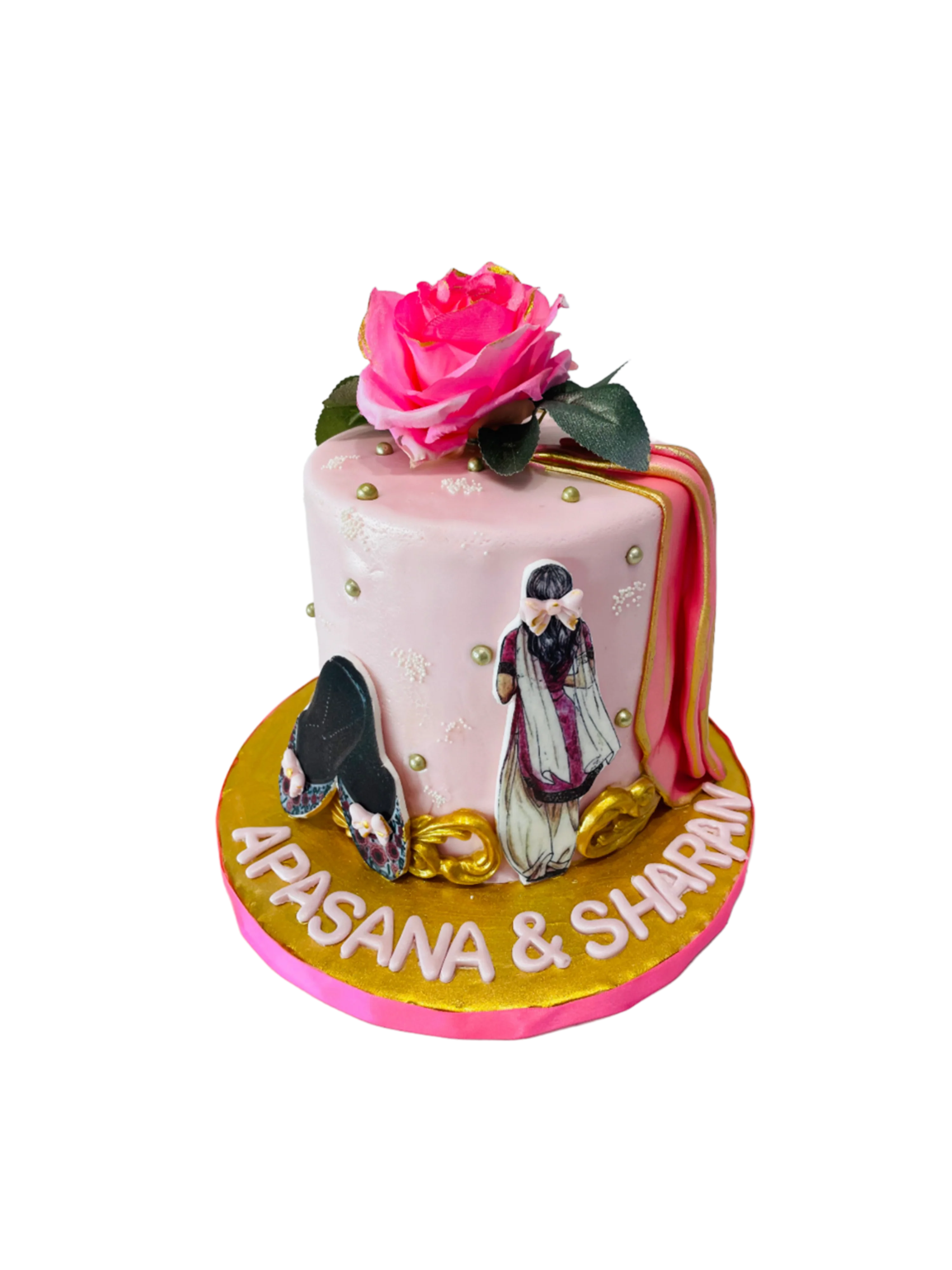 Apasana Bridal Shower Cake