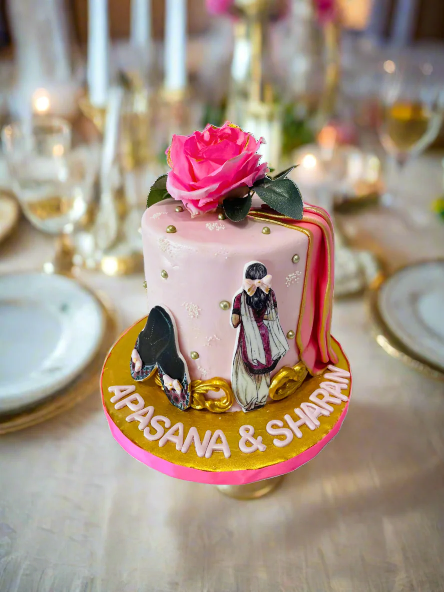 Apasana Bridal Shower Cake - Image 2