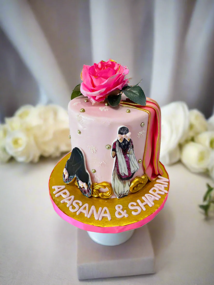 Apasana Bridal Shower Cake - Image 3
