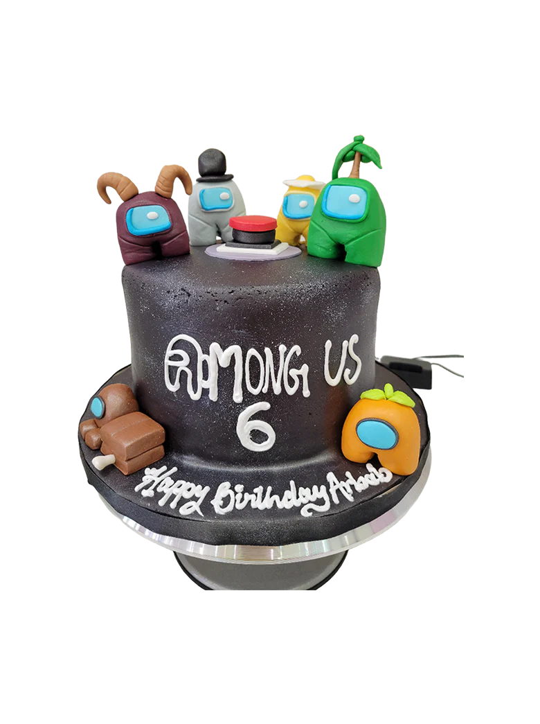 Arbab Among Us Fondant Cake