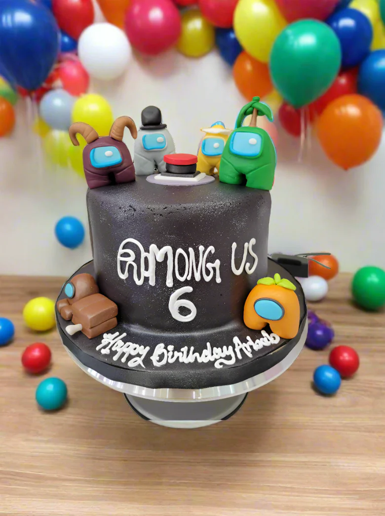 Arbab Among Us Fondant Cake - Image 2