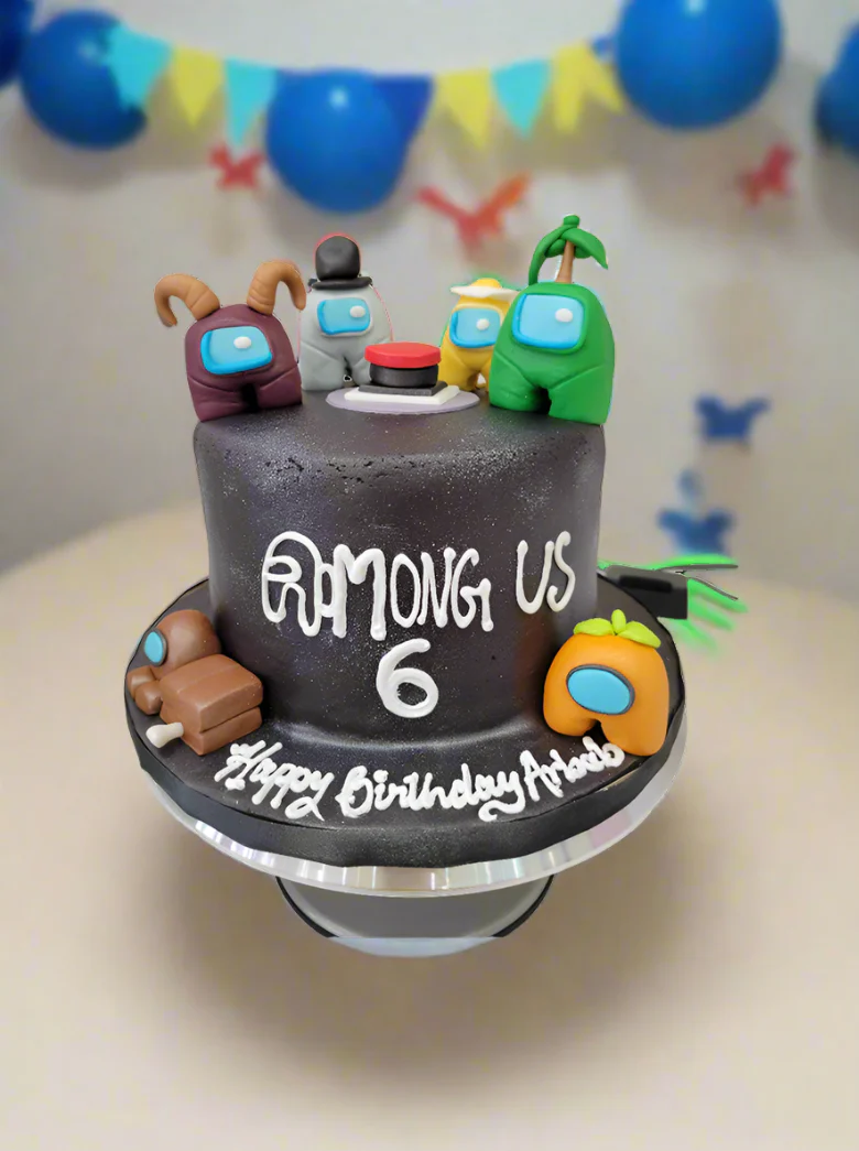 Arbab Among Us Fondant Cake - Image 3