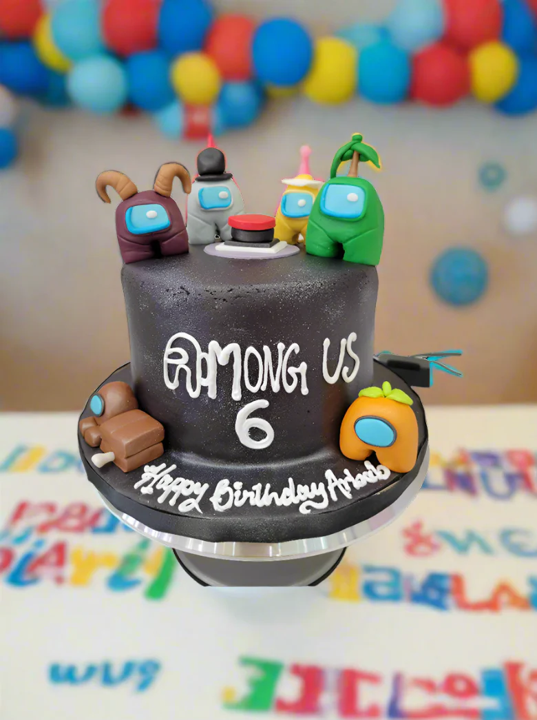 Arbab Among Us Fondant Cake - Image 4