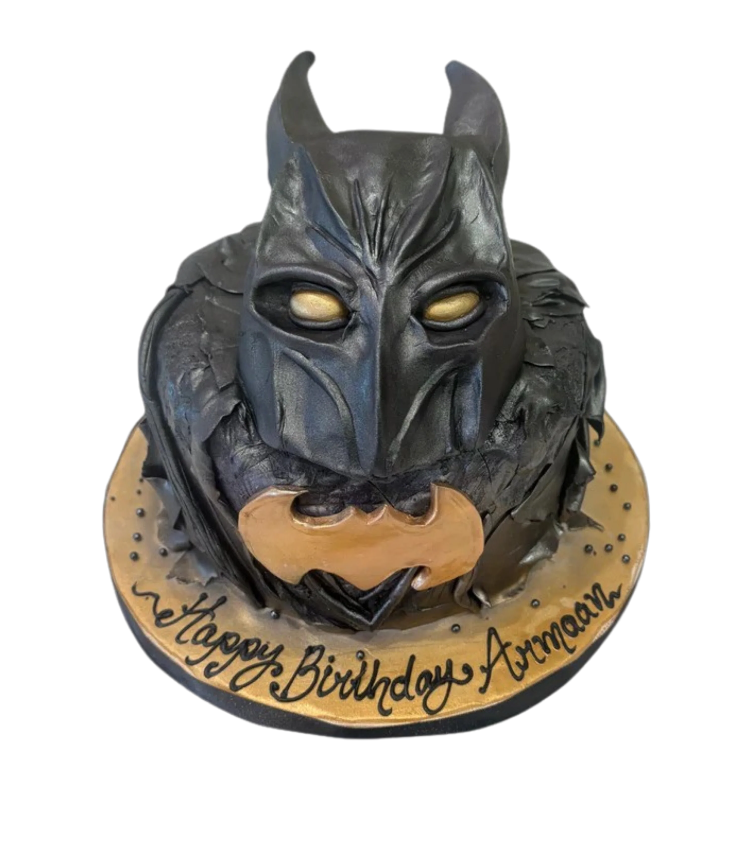 Armaan Batman Fondant Cake