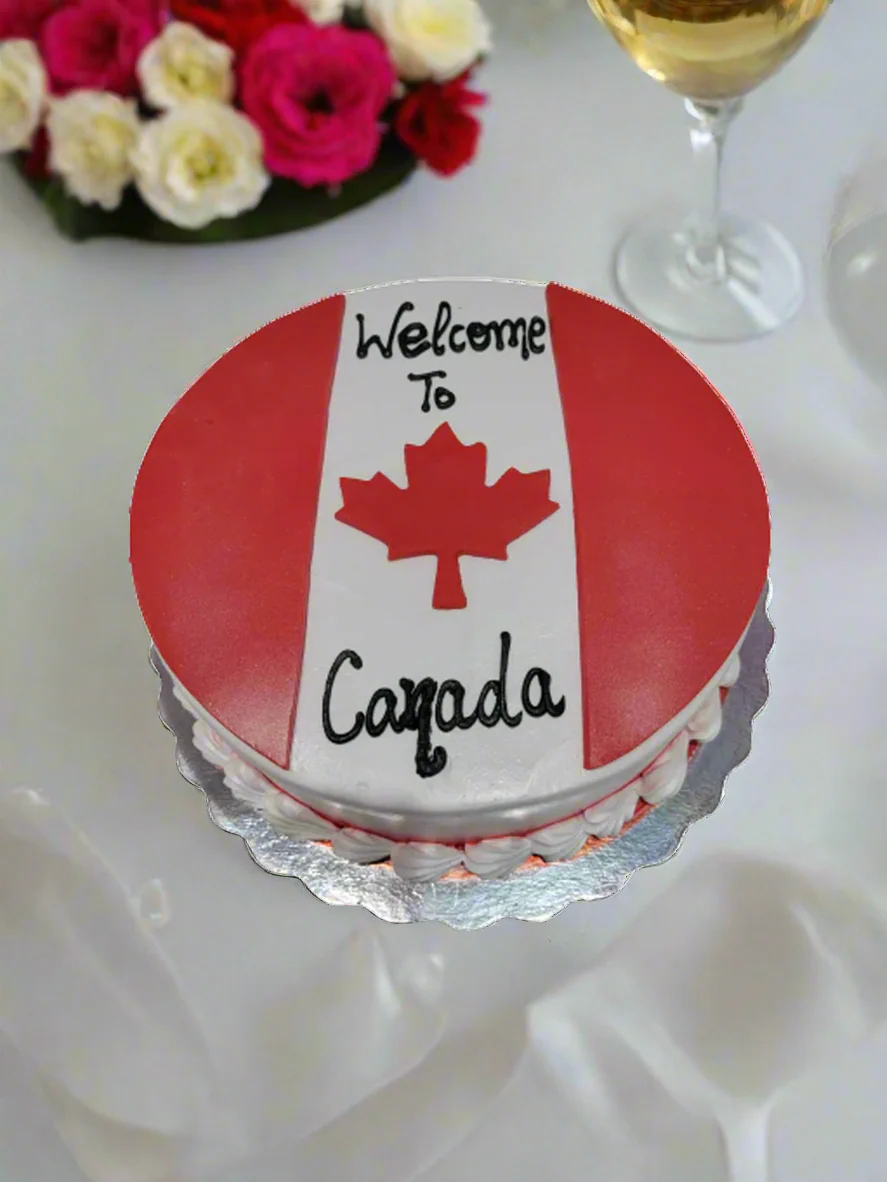 Arsh Welcome To Canada Cake - Image 3