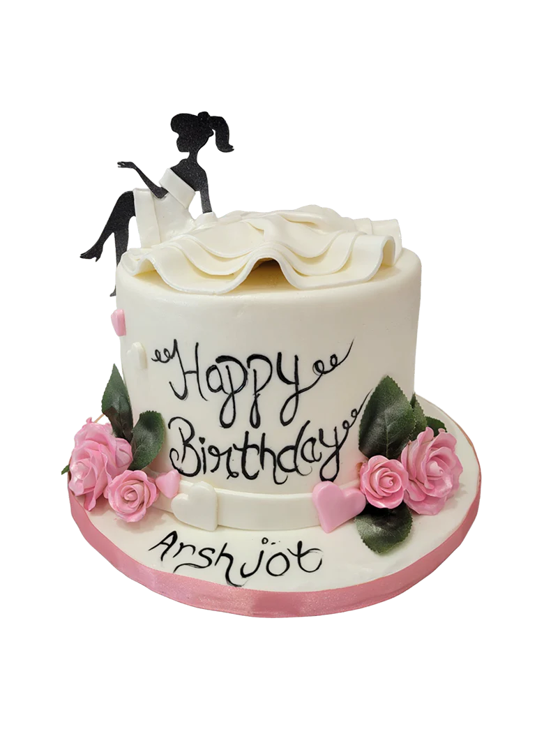 Arshjot Bride to Be Fondant Cake