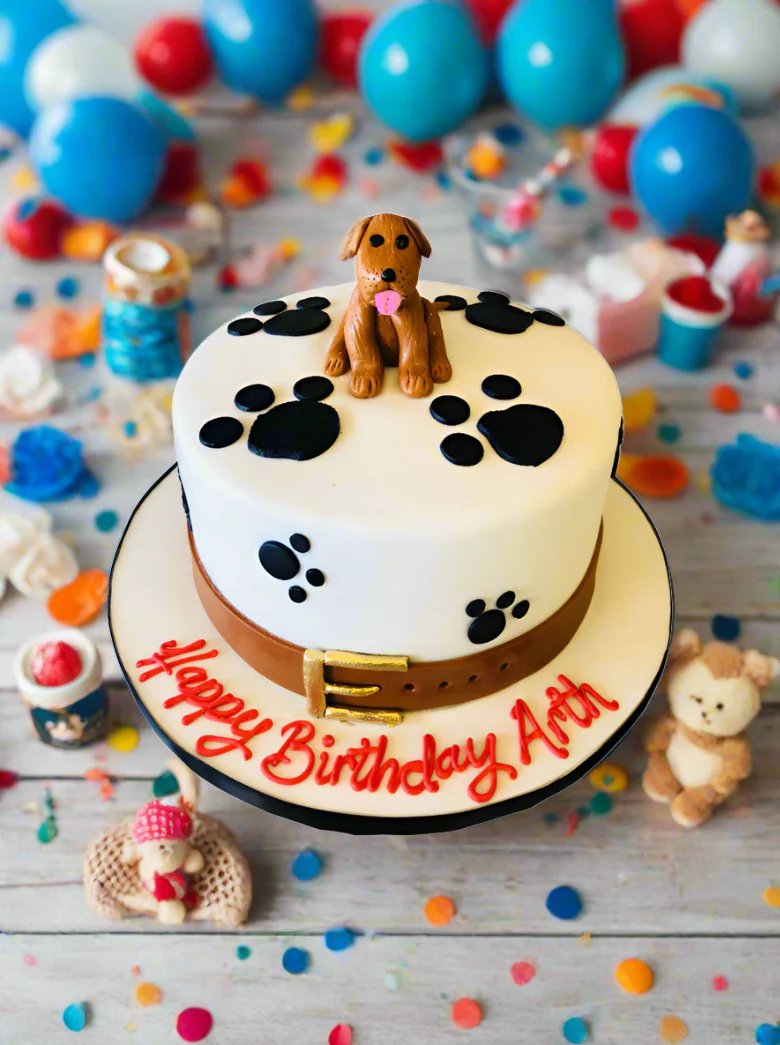 Arth Fondant Cake - Image 2
