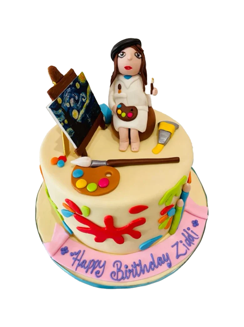 Artist Fondant Cake