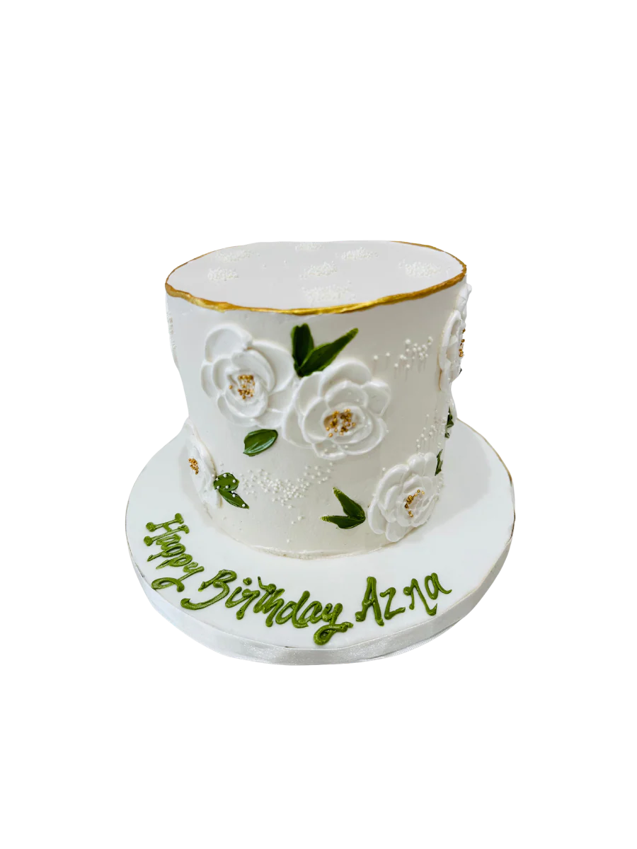 Arza Floral Cream Cake